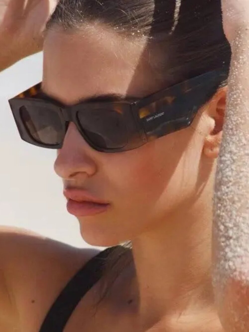 NEW SAINT LAURENT SUNGLASSES, SL654 003 HAVANA WOMEN EYEWEAR SL 654 003
